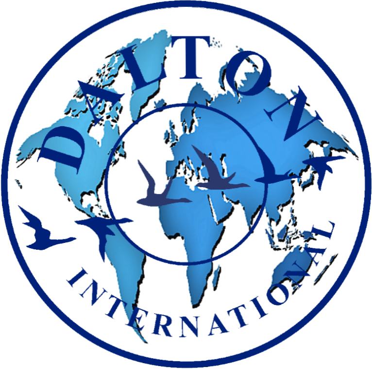 Logo DI wereldkaartRonde aarde in cirkel